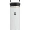 Hydro Flask Wide Mouth 20oz White