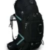 Osprey Ariel Plus 70L Womens Hiking Backpack – Black – M/L