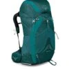 Osprey Eja 48L Lightweight Womens Hiking Backpack – Deep Teal – M/L