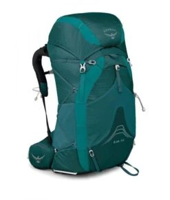 Osprey Eja 48L Lightweight Womens Hiking Backpack – Deep Teal – M/L