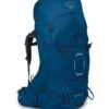 Osprey Aether 65 Mens Hiking Backpack – Deep Water Blue – S/M