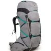 Osprey Ariel Pro 65L Womens Lightweight Hiking Backpack – Voyager Grey-M