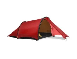 Hilleberg Anjan 3 Lightweight 3-Person Mountain Hiking Tent – Red