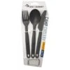 Sea To Summit Camp Cutlery 3 Piece Set – Charcoal