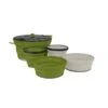 Sea To Summit X-Set 31 Pot, Bowl & Mug Set – Olive/Sand