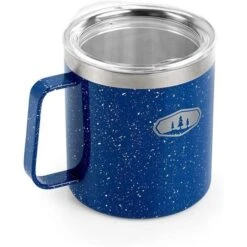 GSI Glacier Stainless Camp Cup – Blue Spec – 440ml