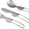 Traverse Stainless Steel Foldable Hiking Cutlery Set