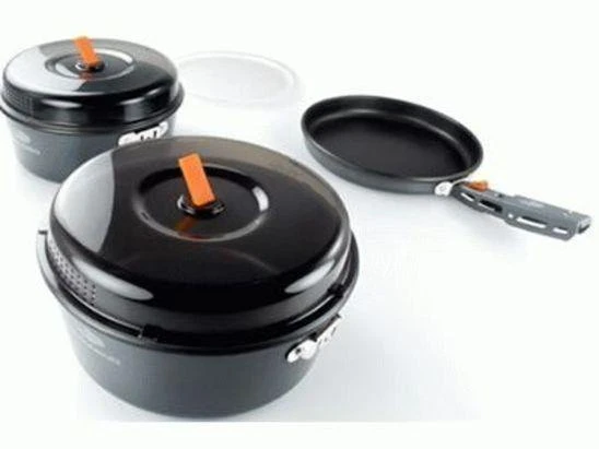 GSI Outdoors Bugaboo Base Camper Small 2 Person Cook Set 1 GSI Outdoors Bugaboo Base Camper Small 2 Person Cook Set