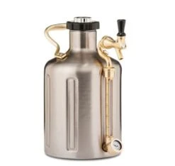 GrowlerWerks UKeg 128 Growler – 3.8L – Stainless Steel