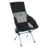 Helinox Savanna Lightweight Camping Chair – Black W/ Blue Frame