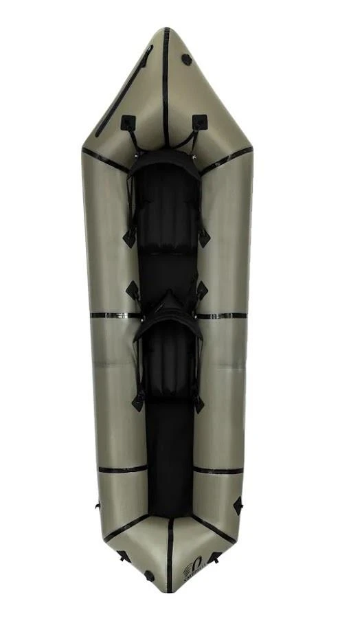 Kokopelli Twain 2 Person Packraft – Olive Drab Green