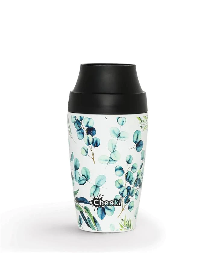 Cheeki Insulated Reusable Coffee Mug – 350ml – 3D Watercolour 1 Cheeki Insulated Reusable Coffee Mug – 350ml – 3D Watercolour