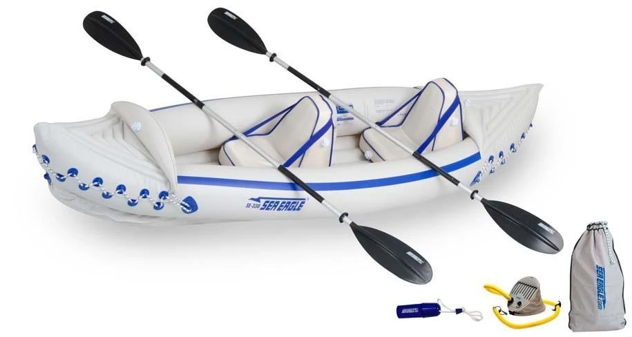 Sea Eagle SE330 2 Person Inflatable Kayak – Pro Package