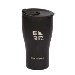 Earthwell Early Riser Vacuum Tumbler – Volcanic Black – 16oz