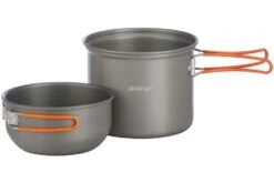 Vango Hard Anodised 1 Person Cook Kit – Grey