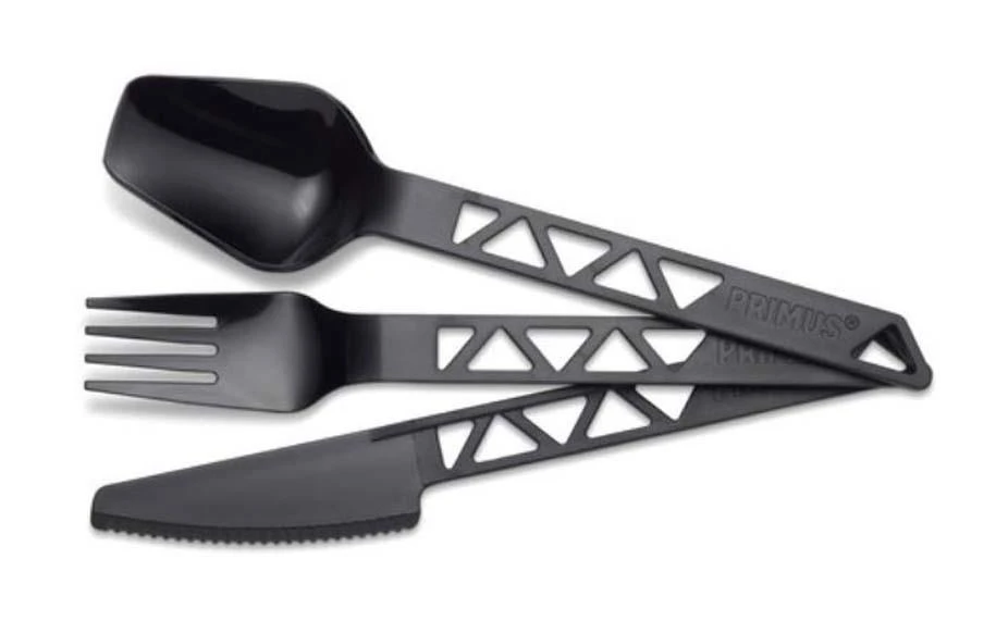 Primus Lightweight Trail Cutlery – Black 1 Primus Lightweight Trail Cutlery – Black