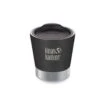 Klean Kanteen Tumbler 8oz Insulated Stainless Steel Cup – Shale Black