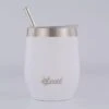 Cheeki Insulated Wine Tumbler With Straw – 320ml – Spirit White