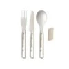 Sea To Summit Detour 3 Piece Stainless Steel 1 Person Cutlery Set