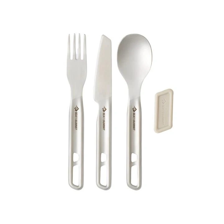 Sea To Summit Detour 3 Piece Stainless Steel 1 Person Cutlery Set 1 Sea To Summit Detour 3 Piece Stainless Steel 1 Person Cutlery Set