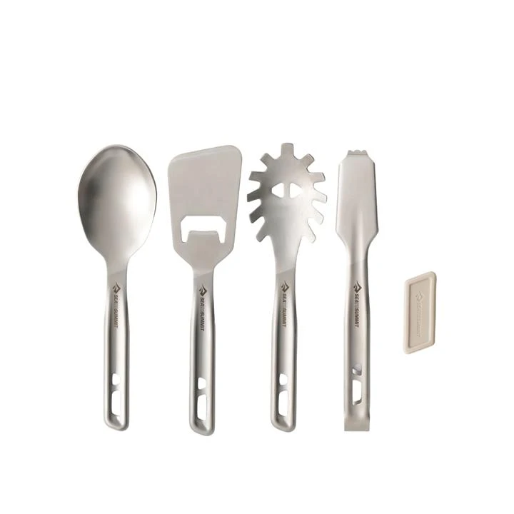 Sea To Summit Detour 4 Piece Stainless Steel Utensil Set 1 Sea To Summit Detour 4 Piece Stainless Steel Utensil Set