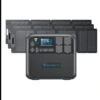 BLUETTI AC200MAX + Solar Panels | Solar Generator Kit, AC200MAX+3*PV120D | 2200W, 2048Wh, 360W Solar Kit