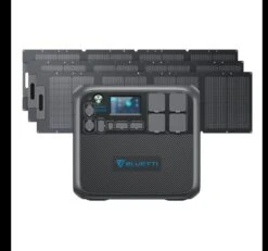 BLUETTI AC200MAX + Solar Panels | Solar Generator Kit, AC200MAX+3*PV120D | 2200W, 2048Wh, 360W Solar Kit