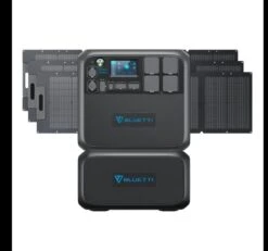 BLUETTI AC200MAX + 1*B230 + Solar Panels | Solar Generator Kit, AC200MAX+1*B230+3*PV120 | 2200W, 4096Wh, 360W Solar Kit