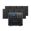 BLUETTI AC200MAX + Solar Panels | Solar Generator Kit, AC200MAX+2*PV350 | 2200W, 2048Wh, 700W Solar Kit