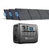 BLUETTI EB200P + Solar Panels | Solar Generator Kit, EB200P+2*PV350 | 2200W, 2048Wh, 700W Solar Kit