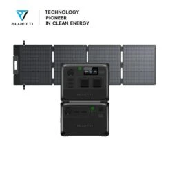 BLUETTI AC60 + B80 | Home Battery Backup, AC60+B80+SP200L | 600W, 1209Wh, 200W Solar Kit